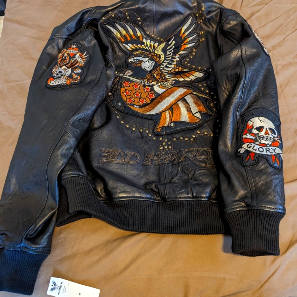Leather jacket